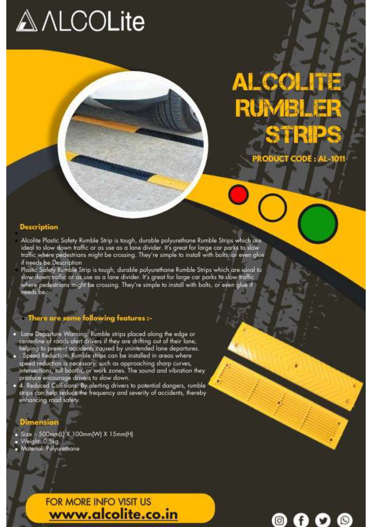 TPU Rumble Strip